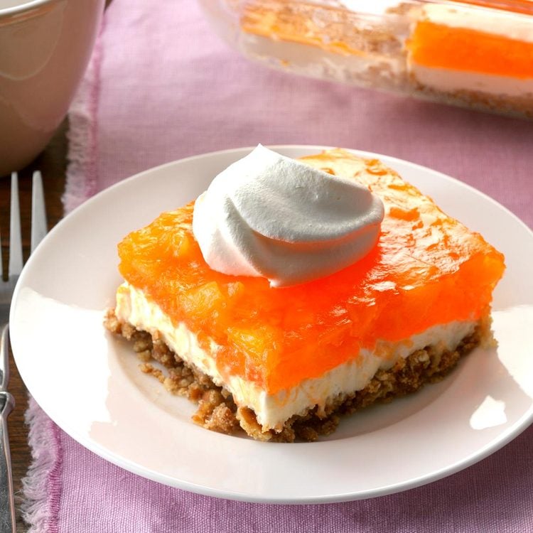 Orange Gelatin Cake